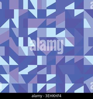 Stylish Pink Red Shape Composition Design Stock Vector