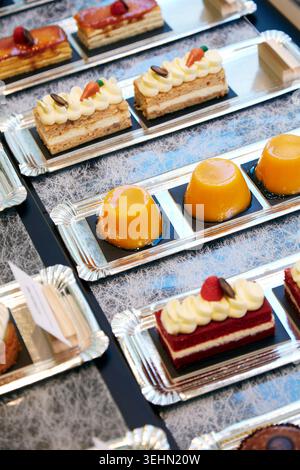 Mini Raspberry Cream Puffs Assorted fruit dessert tray featuring slices of apple and pineapple ...