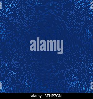 Abstract pixel pattern inspired by fintech and business technology Stock Vector