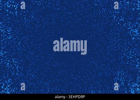 Abstract pixel pattern inspired by fintech and business technology Stock Vector
