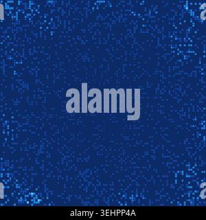 Abstract pixel pattern inspired by fintech and business technology Stock Vector