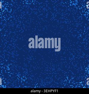 Abstract pixel pattern inspired by fintech and business technology Stock Vector