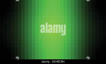 Abstract neon green light beam pixelated background texture Stock Vector