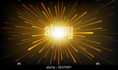 Star explosion burst Stock Vector