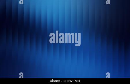 Blue abstract background with vertical glass effect lines creating a sleek, clean, modern texture and gradient Stock Photo