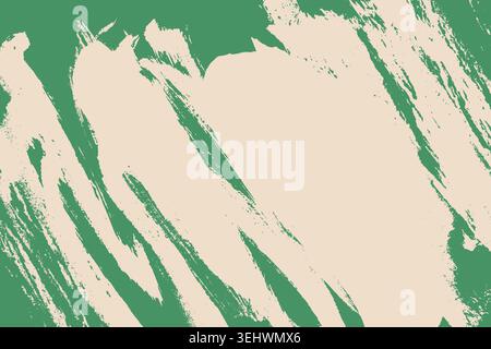 Brush background. Diagonal distress overlay texture, grainy brushstroke backdrop. Thick brush stroke rough dry paint banner. Vector illustration Stock Vector