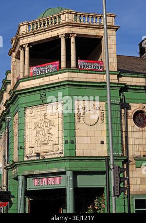 The Grosvenor Picture Palace pub World Cup fanzone on Oxford Road, Manchester, England, UK. Stock Photo