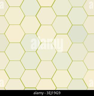 Abstract geometric honeycomb seamless pattern drawing mosaic texture background front view Stock Photo