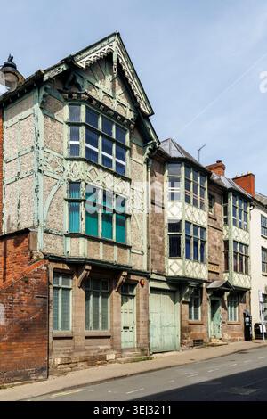 The Memorial Home for Nurses in a delapidated condition, Hereford, England, UK Stock Photo