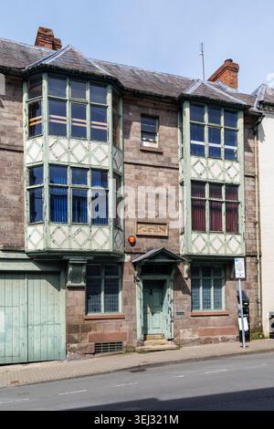 The Memorial Home for Nurses in a delapidated condition, Hereford, England, UK Stock Photo