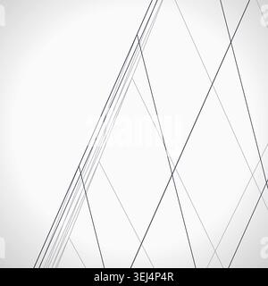Wire Pyramid vector background with balanced copy space for microstock and commercial design projects. Stock Vector