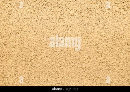 Textured Beige Stucco Wall Surface Stock Photo