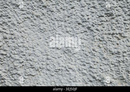 Rough Grey Textured Stucco Wall Surface Stock Photo