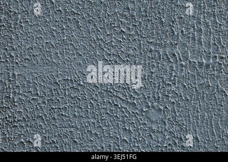 Coarse Textured Grey Plaster Wall Stock Photo