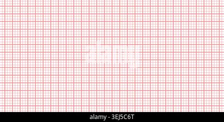 Millimeter grid paper. Lined sheet of abstract squared background with color graph. Geometric pattern for school, wallpaper, textures, notebook Stock Vector