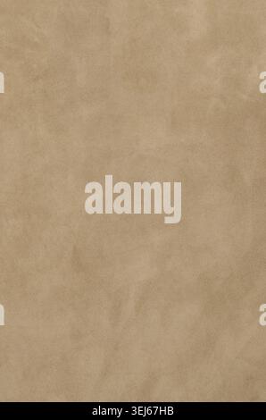 Brown suede texture, detailed closeup background Stock Photo