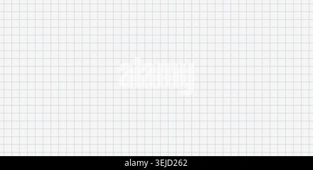 Blue grid checkered paper sheet seamless pattern vector illustration Stock Vector