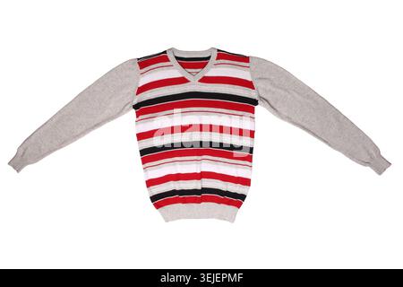 Children's wear - striped sweater Stock Photo