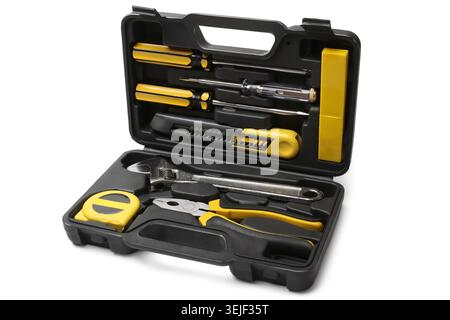 Tool case with tools Stock Photo