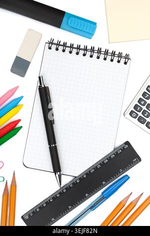 School and office tools Stock Photo