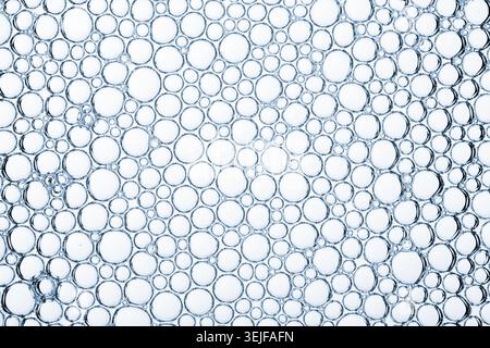 Foam bubbles macro Stock Photo