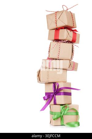 Gift boxes Stock Photo