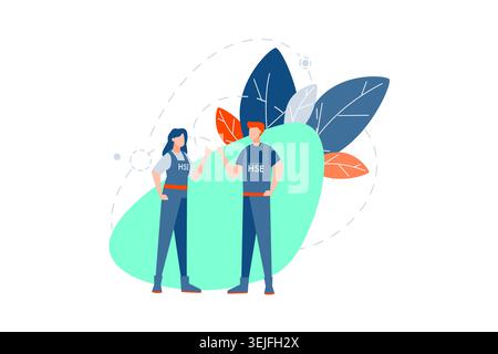 Health, safety, environment, insurance concept Stock Photo
