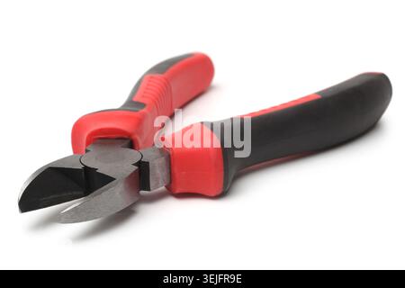 Diagonal cutting pliers Stock Photo