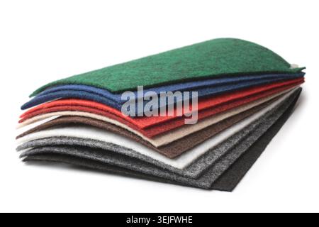 Samples of collection carpet Stock Photo