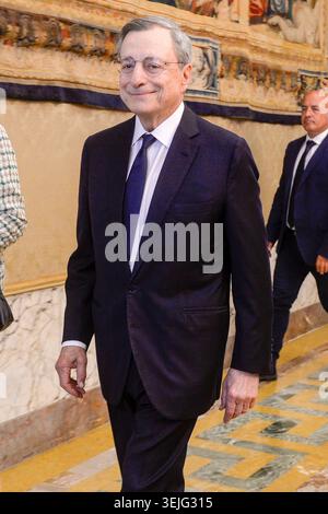 Italy, Rome, 29 May, 2026 : Bank of Italy, Annual Report on 2025. In the photo Mario Draghi, former governor of the Bank of Italy   Photo © Stefano Carofei/Sintesi/Ģ����ý Live News Stock Photo