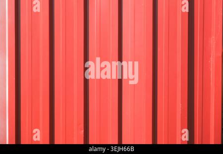 Background metal leaf red , iron profile texture Stock Photo