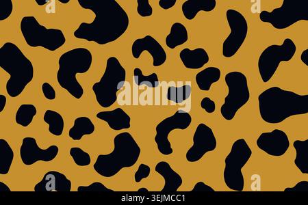 Abstract modern leopard seamless pattern. Animals trendy background. Color decorative vector stock illustration for print, card, postcard, fabric Stock Vector
