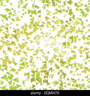 Polygonal green mosaic background. Abstract low poly vector illustration. Triangular pattern, copy space. Template geometric business design with Stock Vector