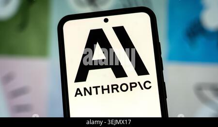 Anthropic AI company from San Francisco Stock Photo