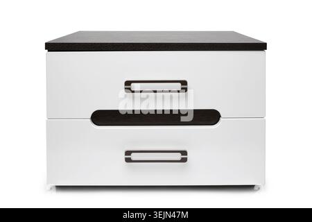 Modern bedside table Stock Photo