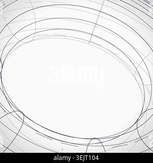 Wire Torus vector background with balanced copy space for microstock and commercial design projects. Stock Vector
