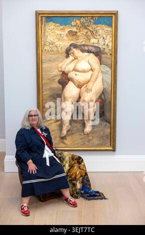 London, UK  29th May 2026 Lucien Freud, Sleeping by the Lion Carpet, 1995-96, Estimate £25-35 Million Lucien Freud’s ultimate Masterpiece is unveiled Stock Photo