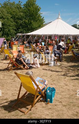 The Hay Festival, May 2026 Stock Photo