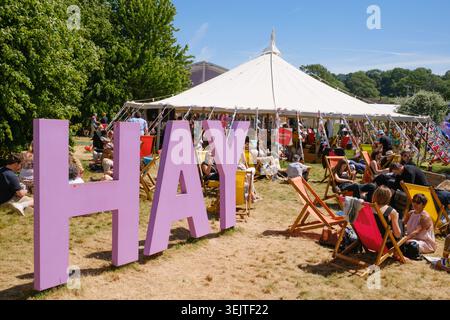The Hay Festival, May 2026 Stock Photo