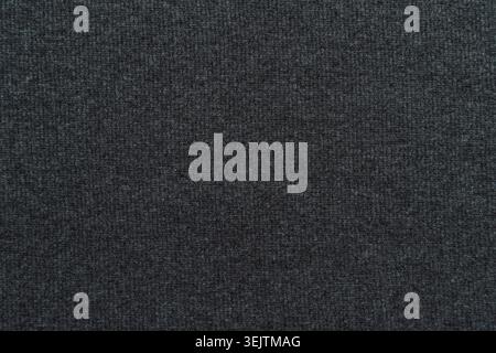 Dark fabric texture in close up Stock Photo