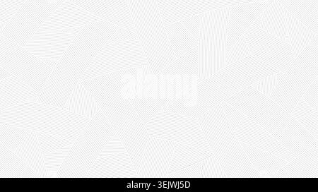 Elegant White Geometric Line Pattern Background with Interwoven Stripes and Seamless Minimal Texture Design Stock Vector