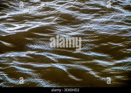 Water abstract, Red River Stock Photo