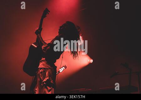 Lamante performs at Spring Attitude Festival 2026 on May 29, 2026 at La Nuvola Rome, Italy. Stock Photo