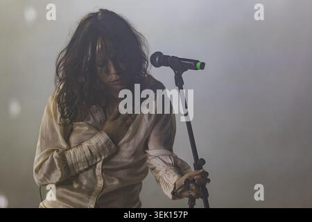 Lamante performs at Spring Attitude Festival 2026 on May 29, 2026 at La Nuvola Rome, Italy. Stock Photo