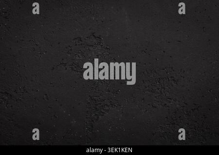 Rough Black Concrete Wall Texture Background Stock Photo