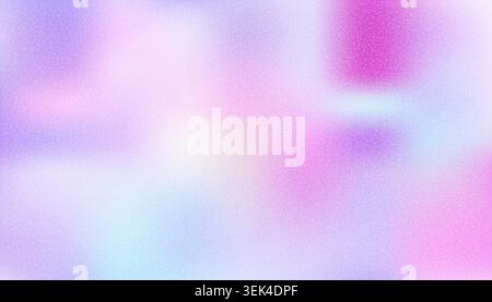 Grain gradient background with soft blurred effect, featuring pink and blue contrast tones. Stock Vector