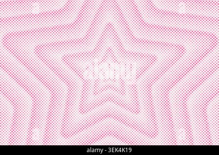 Star dot background. Stars comic. Halftone fade border. Pop art halfton. Screentone fading pattern. Cartoon patern. Faded groovy texture. Fades stares Stock Vector