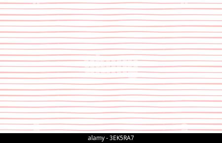 Pink grid line paper pastel colored, retro geometric seamless pattern. Educational typography template for math notebooks, notepads. Graph style design. Vector illustration Stock Vector