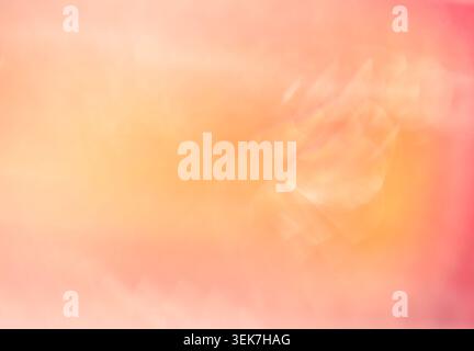 Abstract Soft Orange and Pink Pastel Light Texture Background for Dreamy Artistic Design Stock Photo
