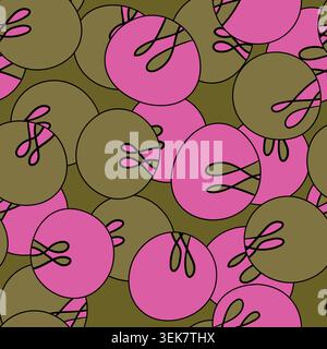 Native seamless pattern with drawn ethnic colorful elements. Geometric aboriginal symbols on greeting background. Design card for mexican, american Stock Vector